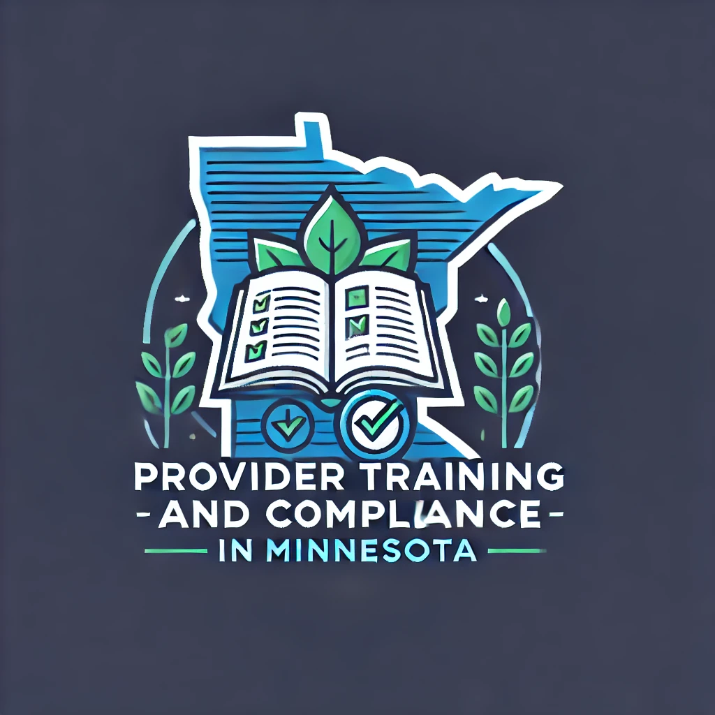 DALL·E 2024-12-12 17.52.47 - Create a logo for 'Provider Training and Compliance in Minnesota'