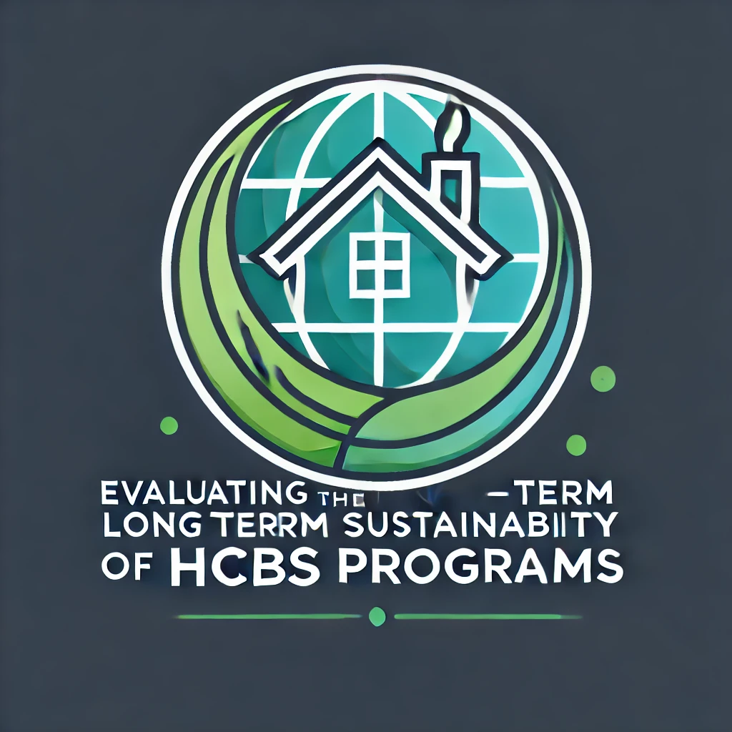 DALL·E 2024-12-12 17.57.35 - Create a logo for 'Evaluating the Long-Term Sustainability of HCBS Programs'